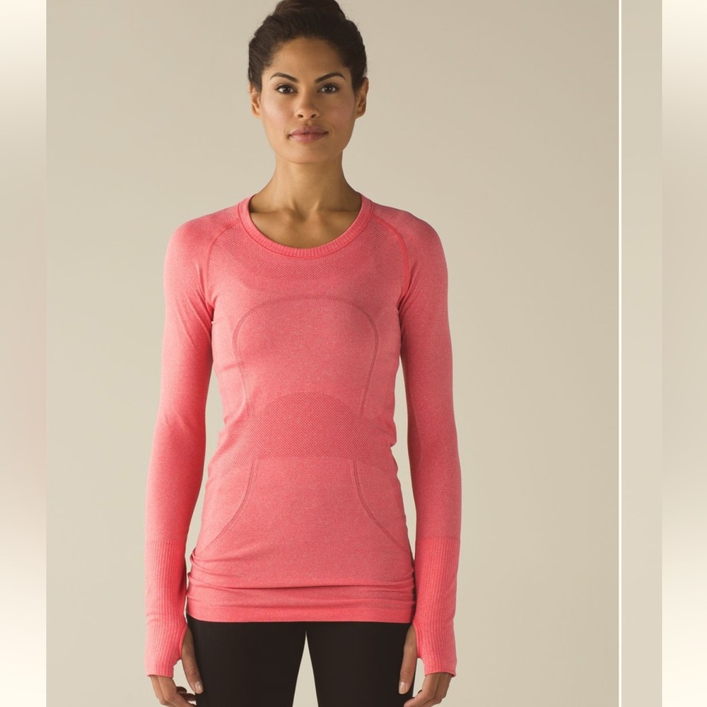 Lululemon swiftly tech long sleeve crew women size 6 Price Firm!